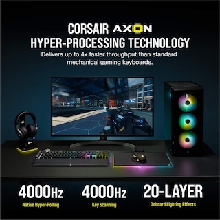 Foto 3 | Teclado Para Juegos Corsair K100 Rgb Óptico-mecánico Opx - Venta Internacional.