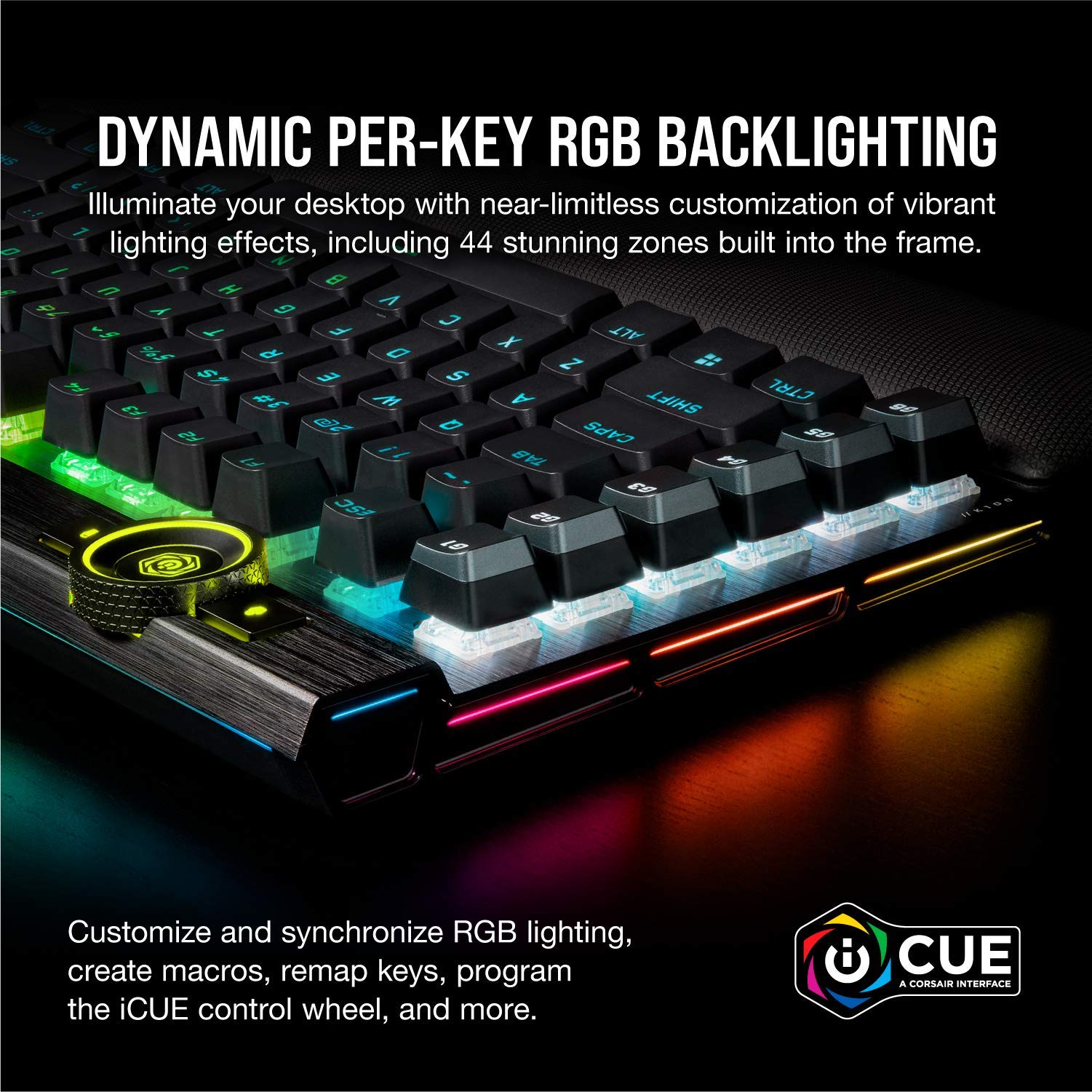 Foto 6 pulgar | Teclado Para Juegos Corsair K100 Rgb Óptico-mecánico Opx - Venta Internacional.