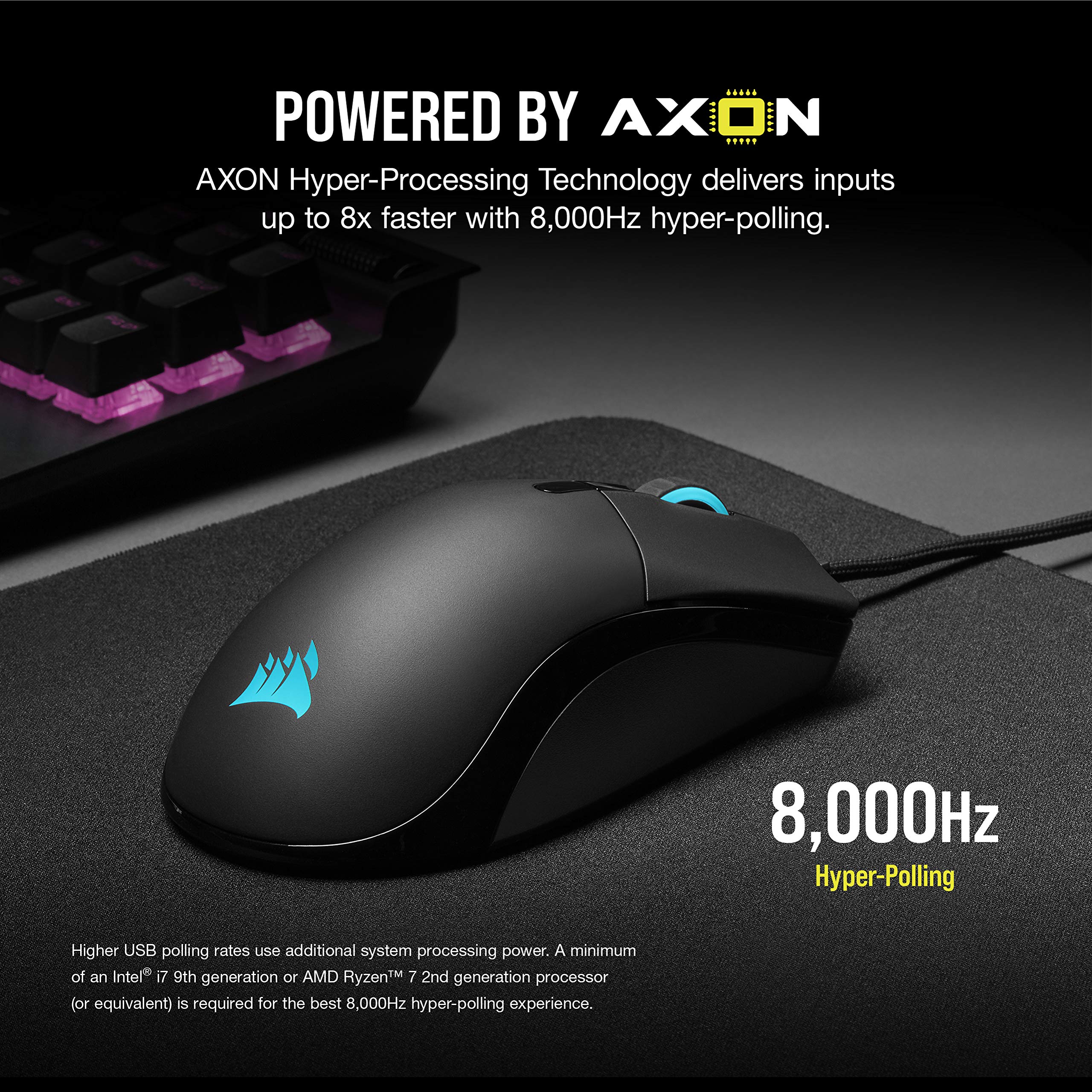 Foto 6 pulgar | Ratón Para Juegos Corsair Sabre Rgb Pro Champion Series 74g - Venta Internacional.