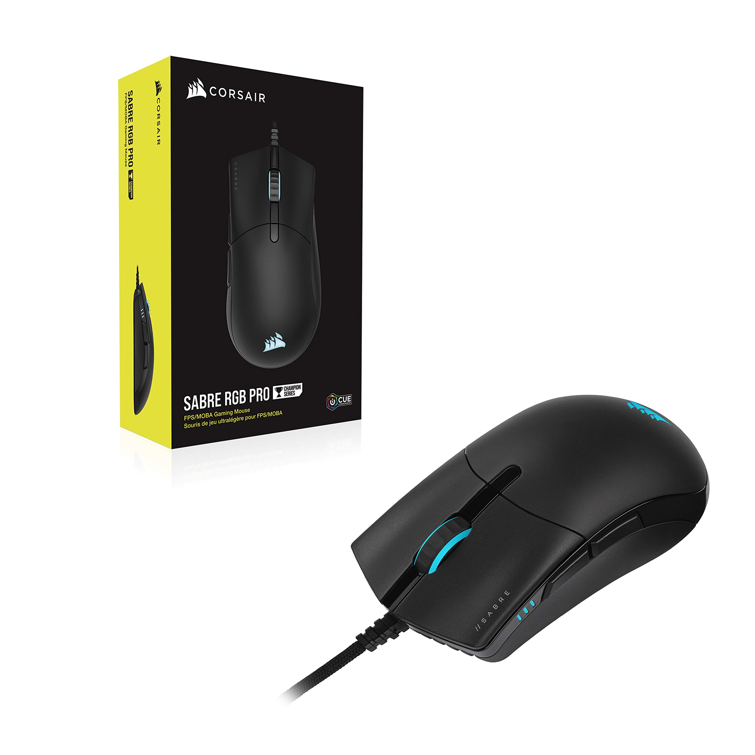 Foto 8 pulgar | Ratón Para Juegos Corsair Sabre Rgb Pro Champion Series 74g - Venta Internacional.