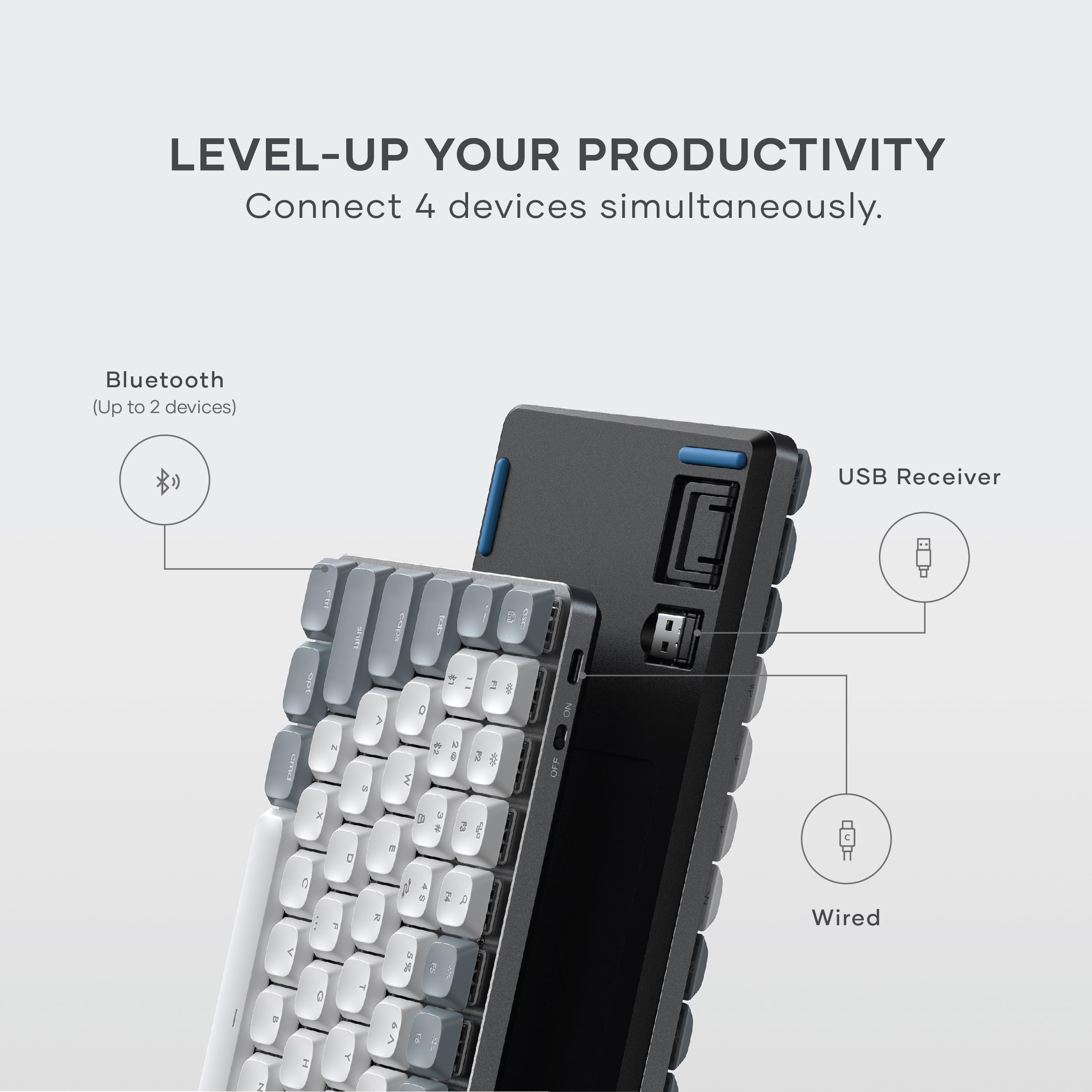 Foto 2 | Teclado Satechi Sm1 75% Mecánico Retroiluminado Led Bluetooth - Venta Internacional.