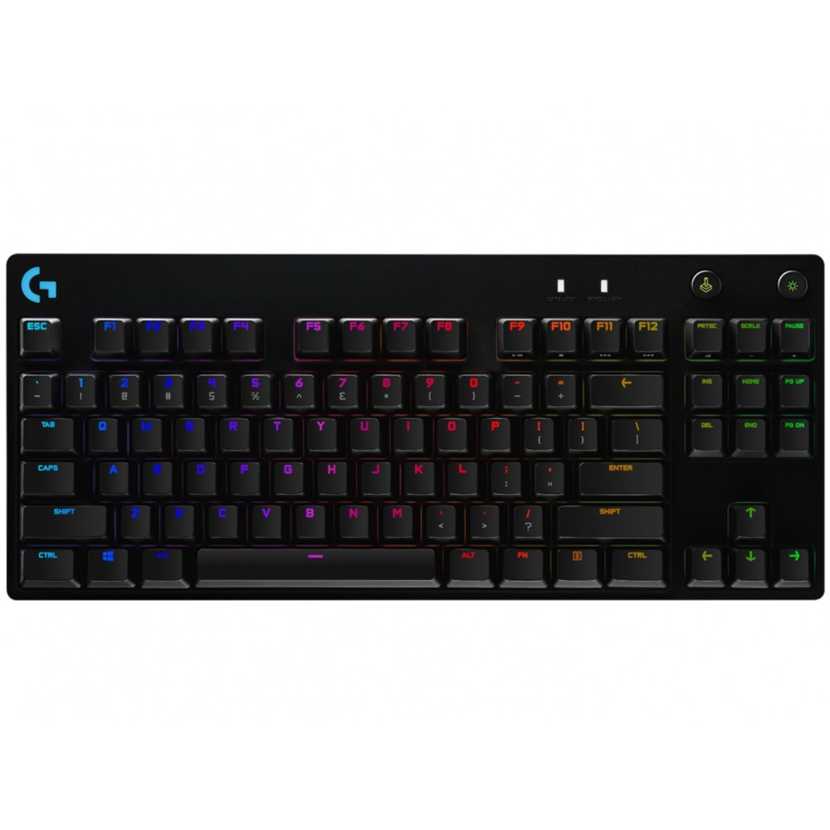 Foto 1 | Logitech Teclado Gamer G Pro Rgb, Mecánico, Switch Gx Blue, Alámbrico, Negro (inglés)