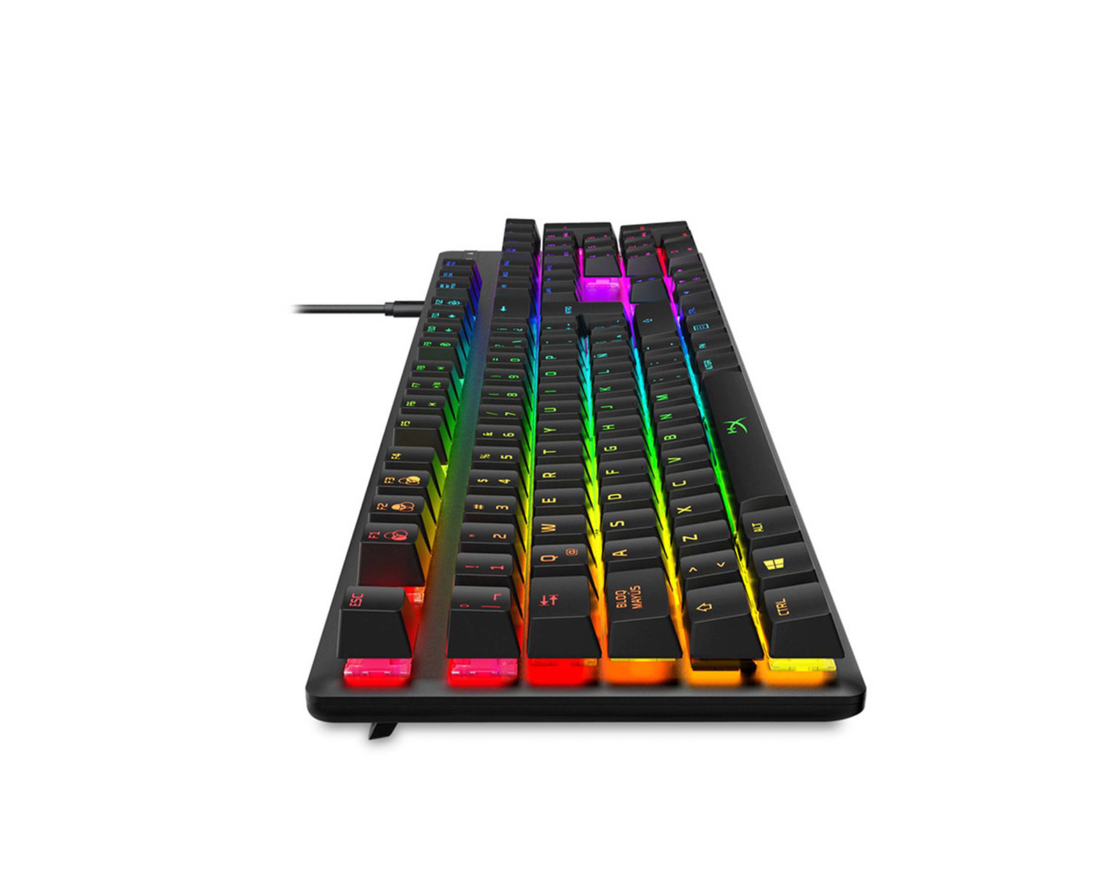 Foto 2 | Teclado Gamer Hyperx Alloy Origins Rgb, Teclado Mecánico, Hyperx Red Switch, Alámbrico