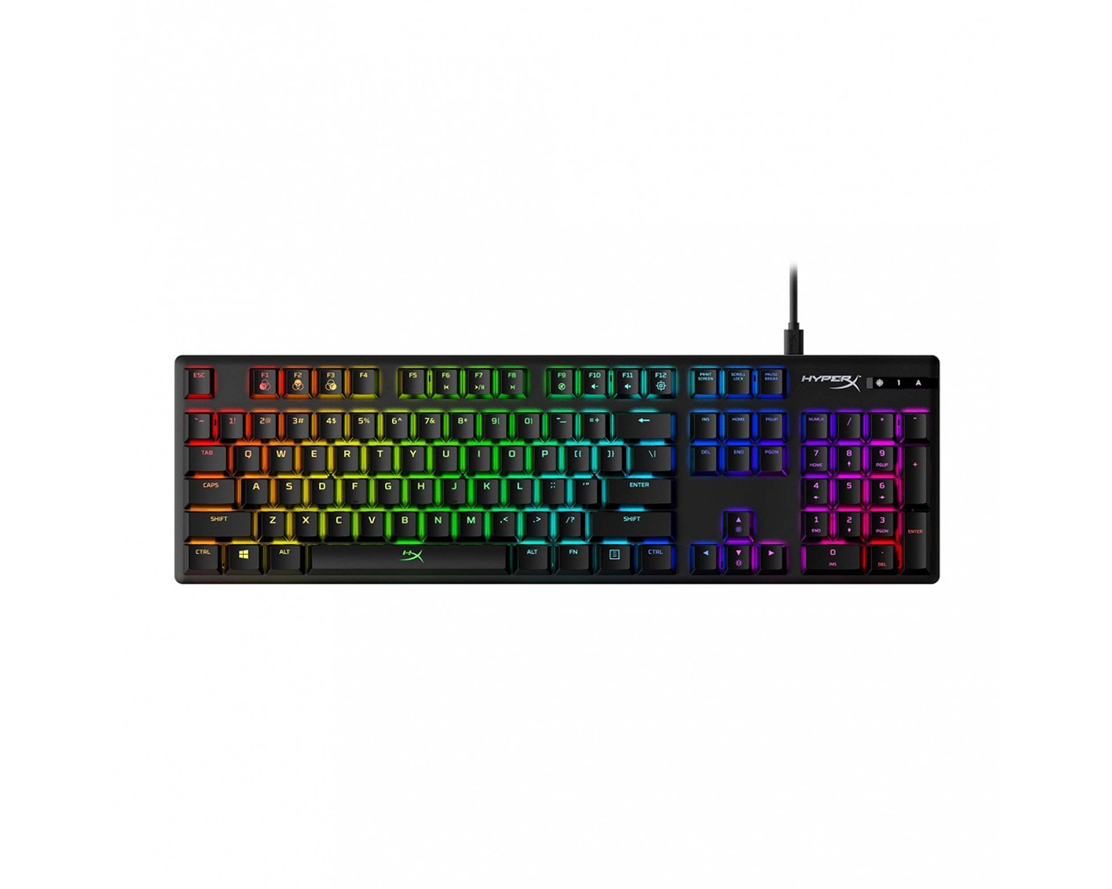 Foto 4 pulgar | Teclado Gamer Hyperx Alloy Origins Rgb, Teclado Mecánico, Hyperx Red Switch, Alámbrico