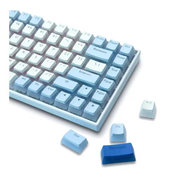 Wünd Pbt Keycaps Perfil Pbt Oem Para Teclado Gamer 165 Teclas