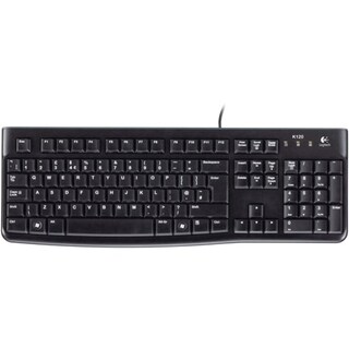 Foto 1 | Logitech - Teclado Logitech K120 Negro Usb Negro