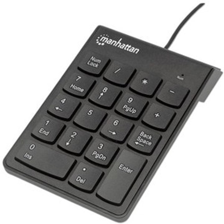 Foto 2 pulgar | Manhattan - Teclado Numerico Usb Negro