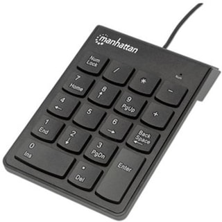 Foto 1 | Manhattan - Teclado Numerico Usb Negro