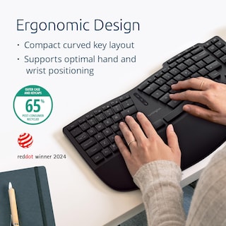 Foto 2 | Teclado Inalámbrico Kensington Pro Fit Ergo Recargable - Venta Internacional.