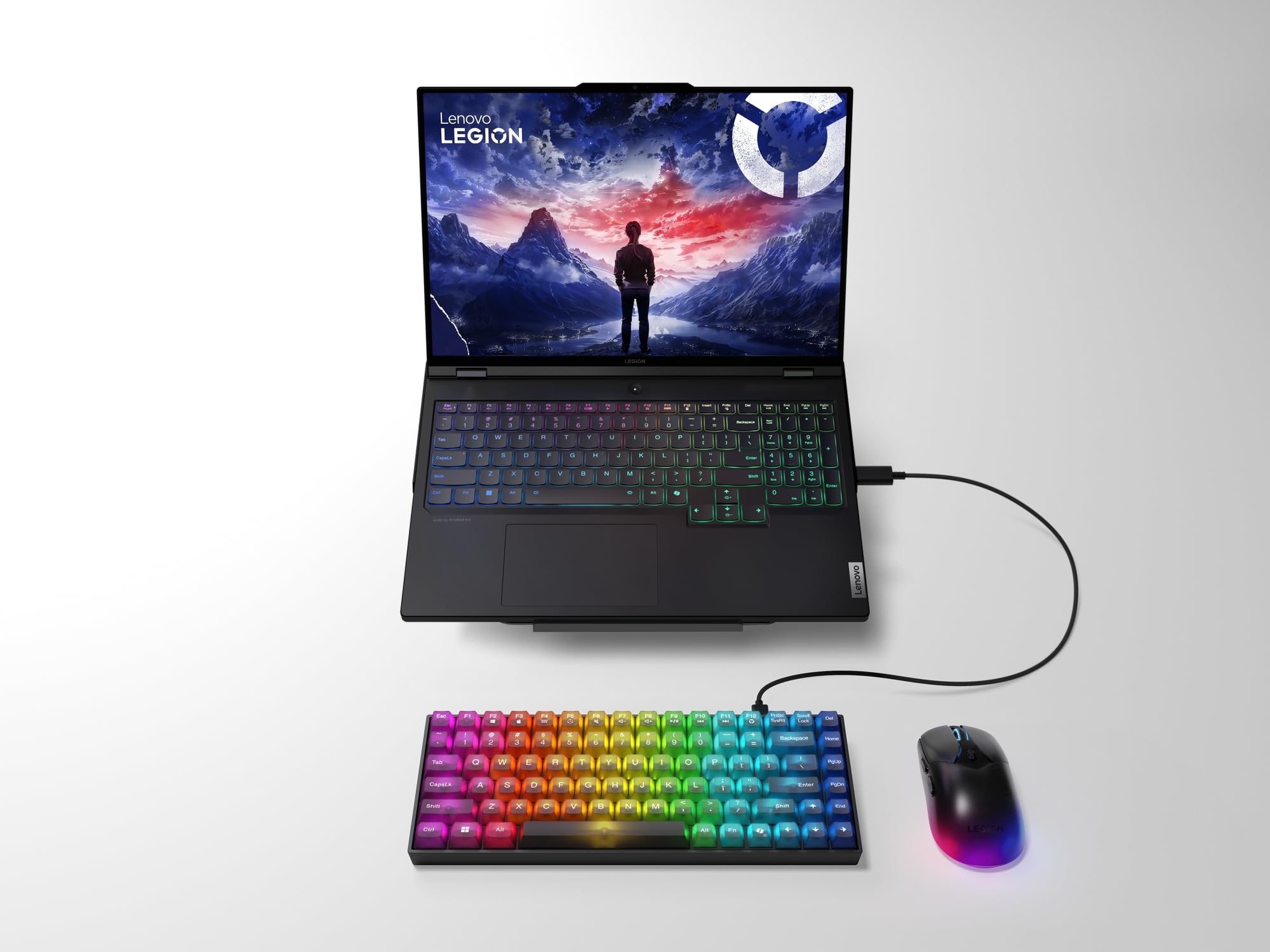 Foto 6 | Teclado Para Juegos Lenovo Legion K510 Mini Pro Cableado Mecánico - Venta Internacional.