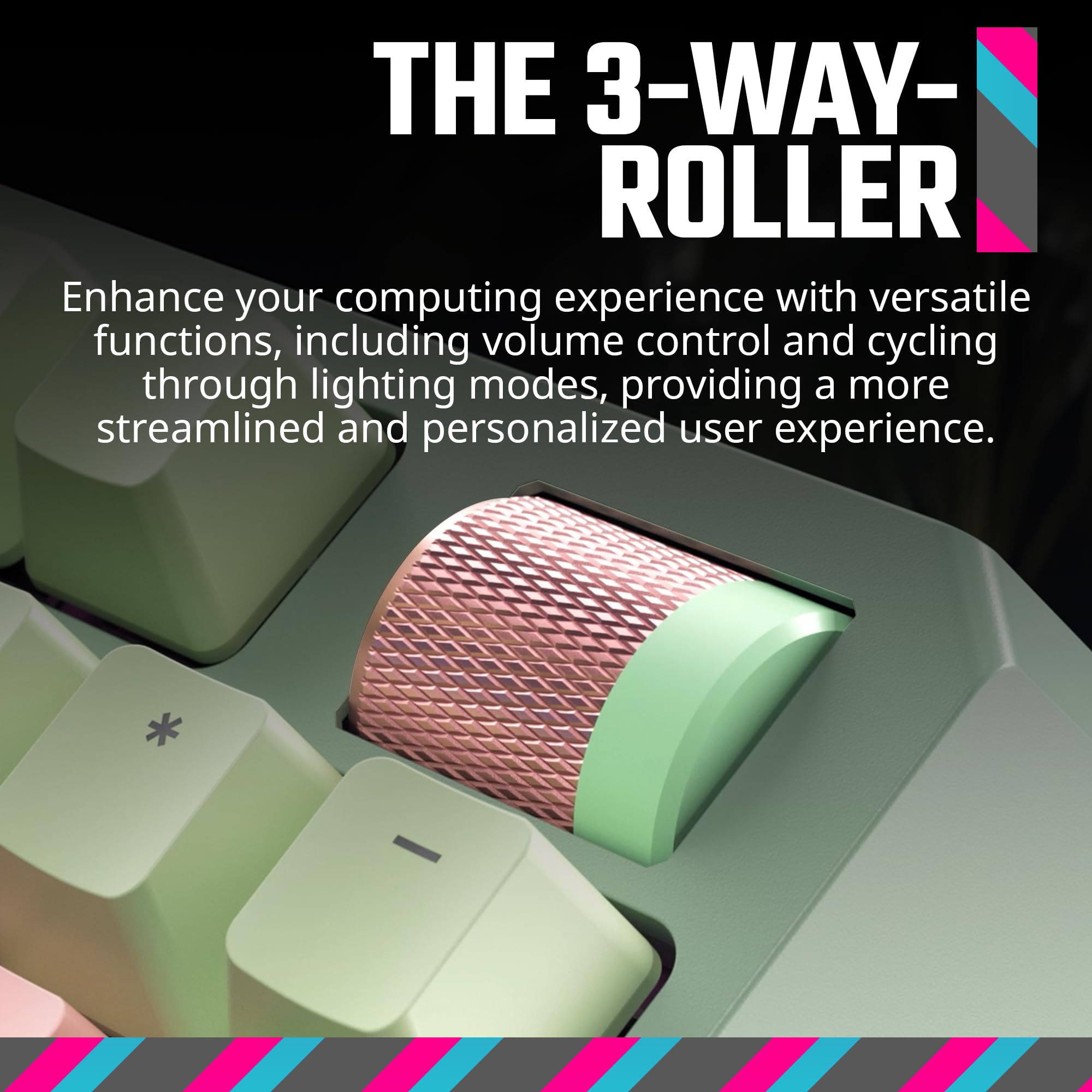 Foto 7 pulgar | Teclado Cooler Master Mk770 Macaron Inalámbrico Mecánico Rgb - Venta Internacional.