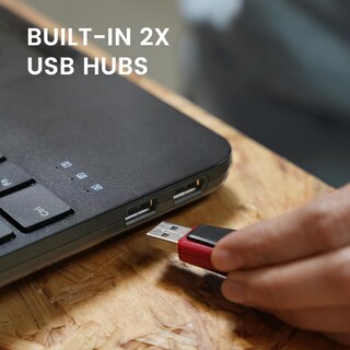 Foto 3 | Teclado Perixx Periboard-538 Us Wired Compact Con Trackball - Venta Internacional.