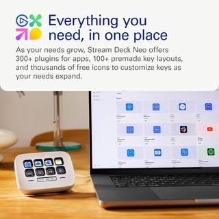 Foto 6 | Controlador De Streaming Elgato Stream Deck Neo 8 Keys Mac Y Pc - Venta Internacional.