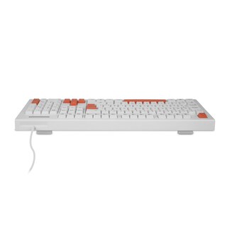 Foto 7 | Teclado Getttech Ggk-esmwr-02-wh Slim Alambrico Usb Reposamanos Español 105 Teclas Con Teclado Numerico 8millon