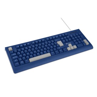 Foto 1 | Teclado Getttech Ggk-esmwr-02-bl Slim Alambrico Usb Reposamanos Español 105 Teclas Con Teclado Numerico 8millon