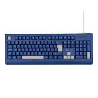 Foto 2 | Teclado Getttech Ggk-esmwr-02-bl Slim Alambrico Usb Reposamanos Español 105 Teclas Con Teclado Numerico 8millon