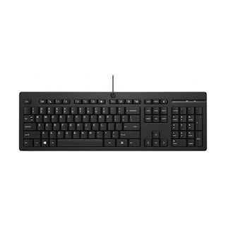 Foto 1 | Teclado Hp 125, Alámbrico, Usb, Negro, Español