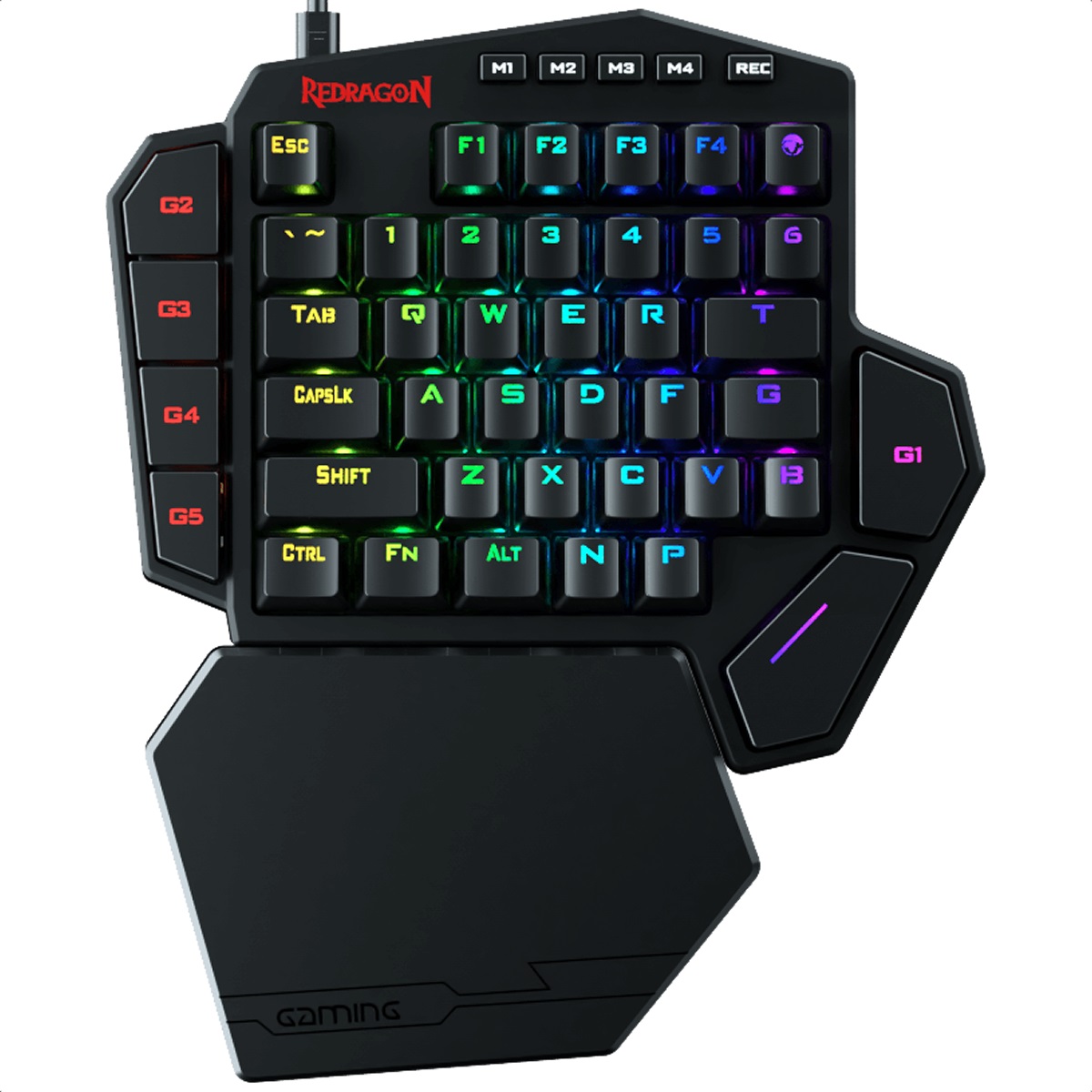 Foto 2 pulgar | Teclado Redragon Diti K585rgb Mecanico Switch Brown Gaming Ingles