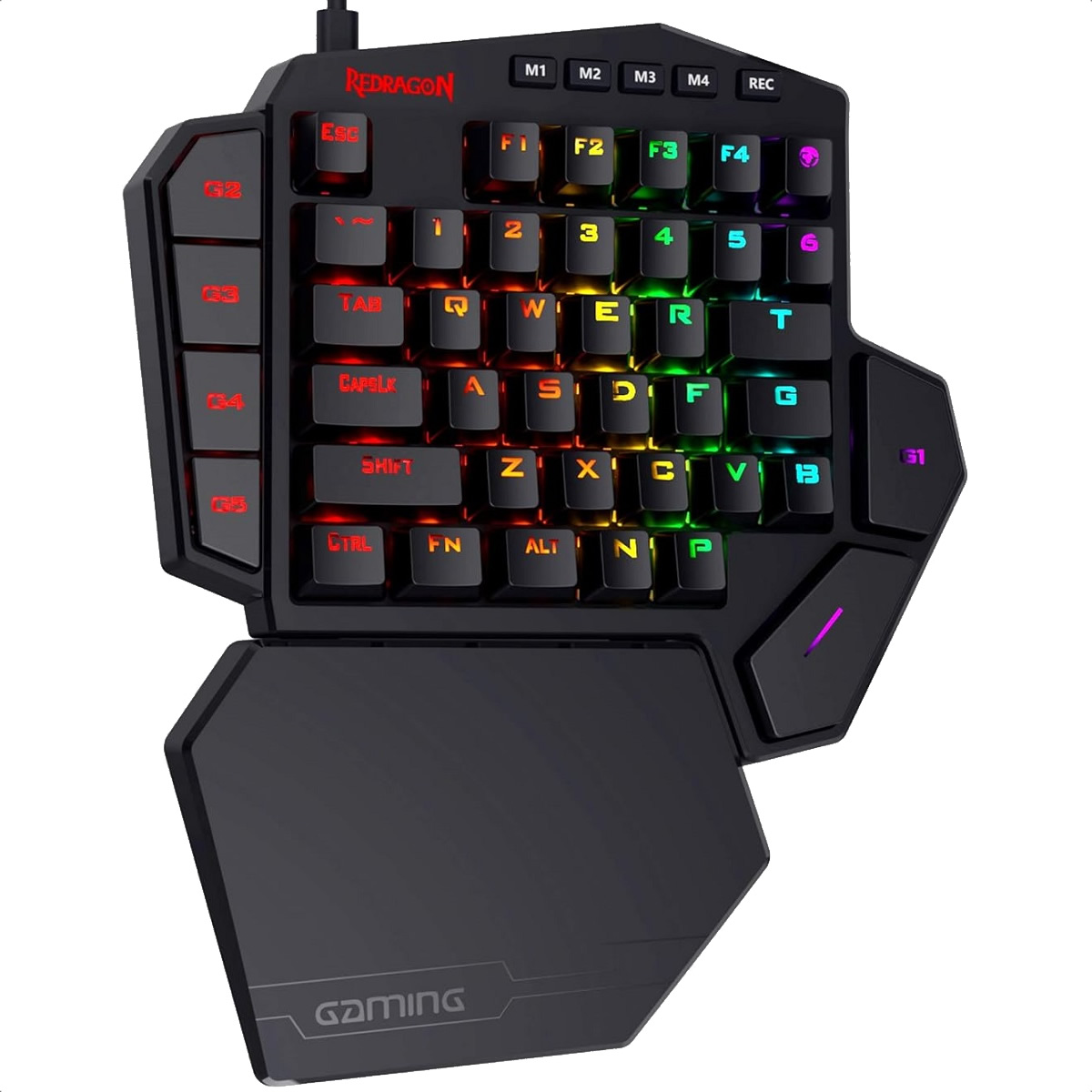 Foto 5 pulgar | Teclado Redragon Diti K585rgb Mecanico Switch Brown Gaming Ingles