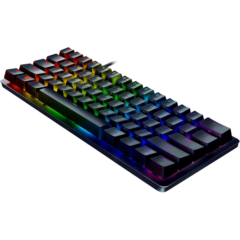 Foto 4 pulgar | Teclado Gamer Razer Huntsman Mini 60% Switch Purple Optico Idioma Ingles Usb-c Color negro