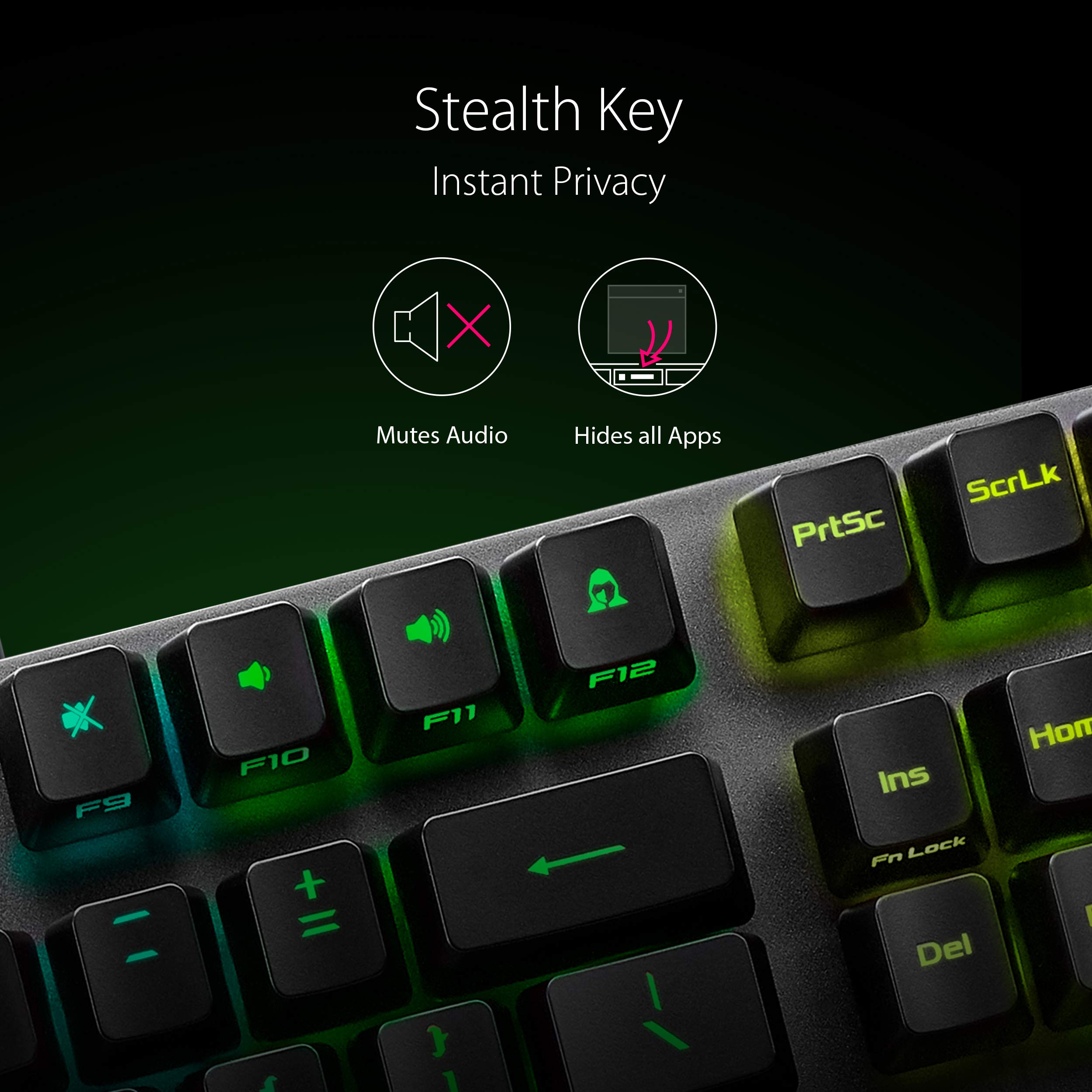 Foto 7 pulgar | Teclado Para Juegos Asus Aura Rgb A Prueba De Agua - Venta Internacional.
