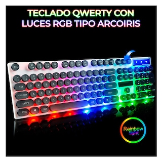 Foto 5 | Kit Tecladoy Mouse Gamer Iluminacion Rgb
