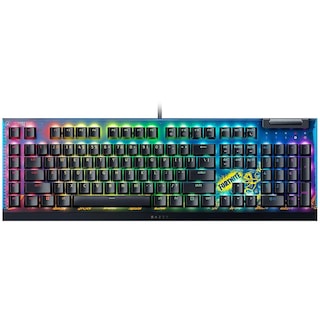 Foto 1 | Teclado Gamer Razer Blackwidow V4 X Switch Yellow Idioma Ingles Fortnite Edition