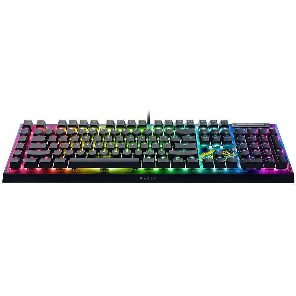 Foto 5 | Teclado Gamer Razer Blackwidow V4 X Switch Yellow Idioma Ingles Fortnite Edition