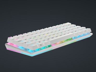 Foto 3 | Teclado Mecanico Corsair K70 Pro Mini Blanco Wireless Interruptores Cherry Rgb