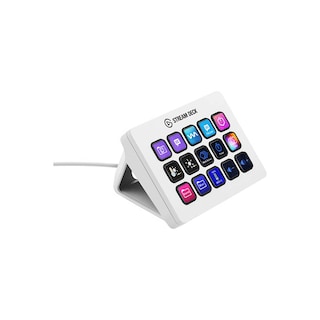 Foto 1 | Stream Deck Teclado Para Streaming El Gato Mk.2 Blanco 15 Teclas