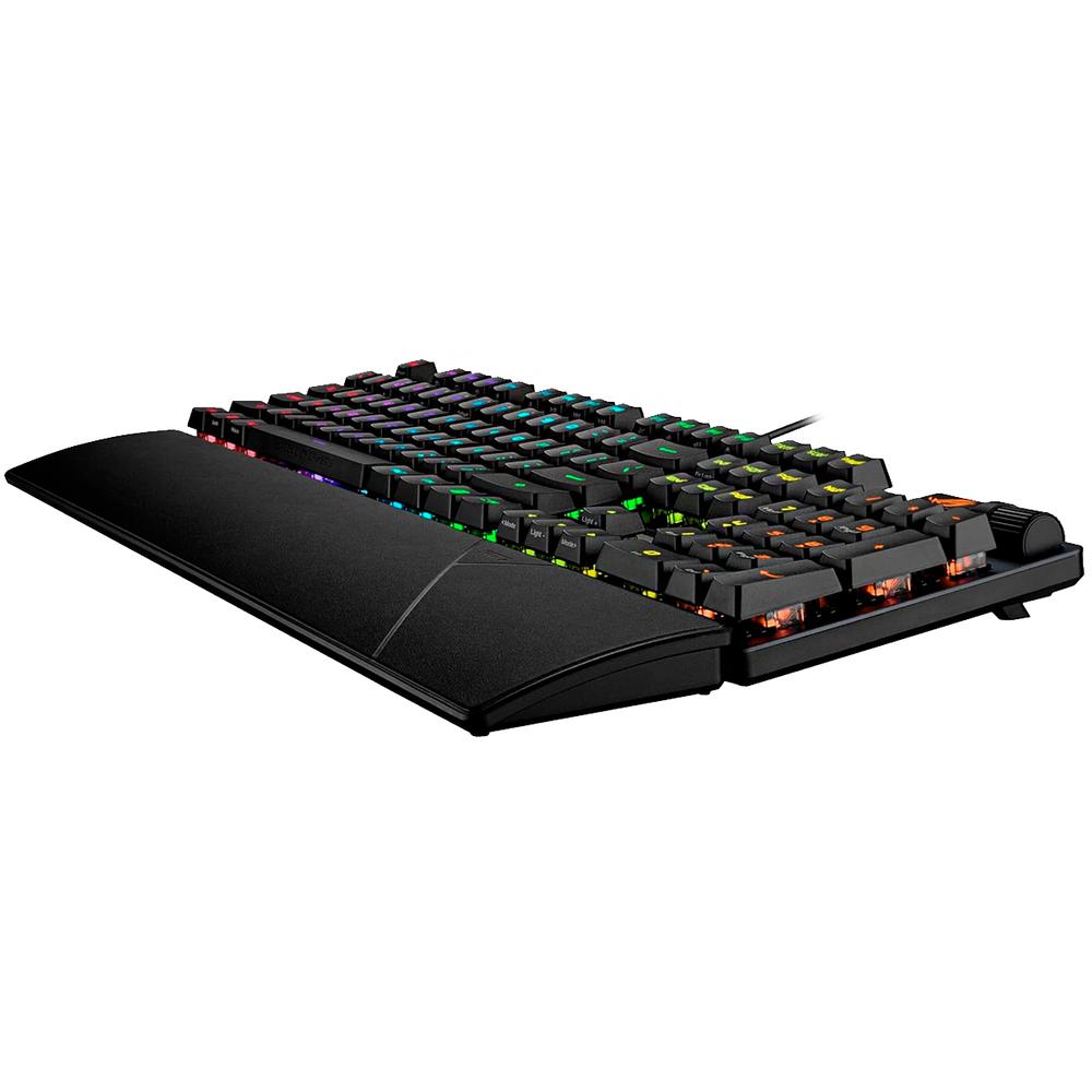 Foto 5 | Teclado Gamer Mecanico Asus Rog Strix Scope Ii Rx Switch Rog Rx Blue Ergonomico Usb 2.0 Rgb Negro