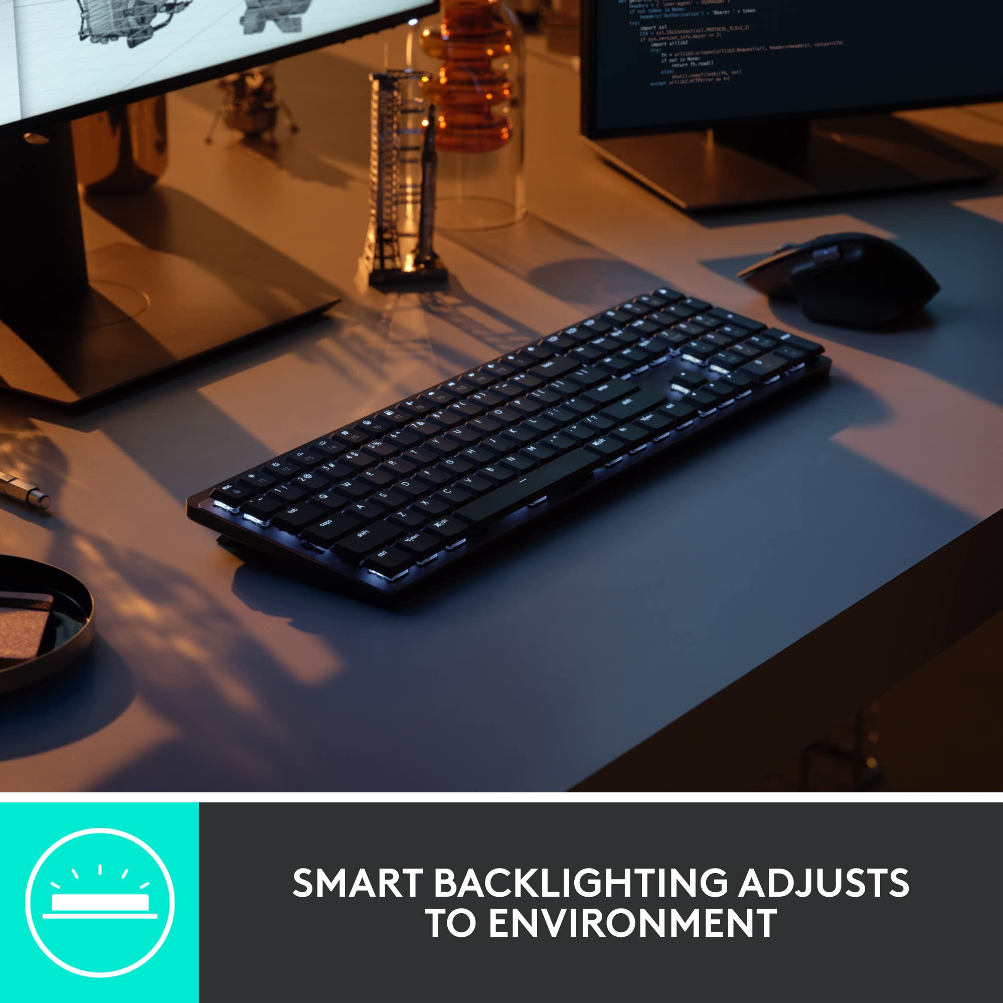 Foto 4 | Teclado Logitech Mx Mecánico Inalámbrico Iluminado - Venta Internacional