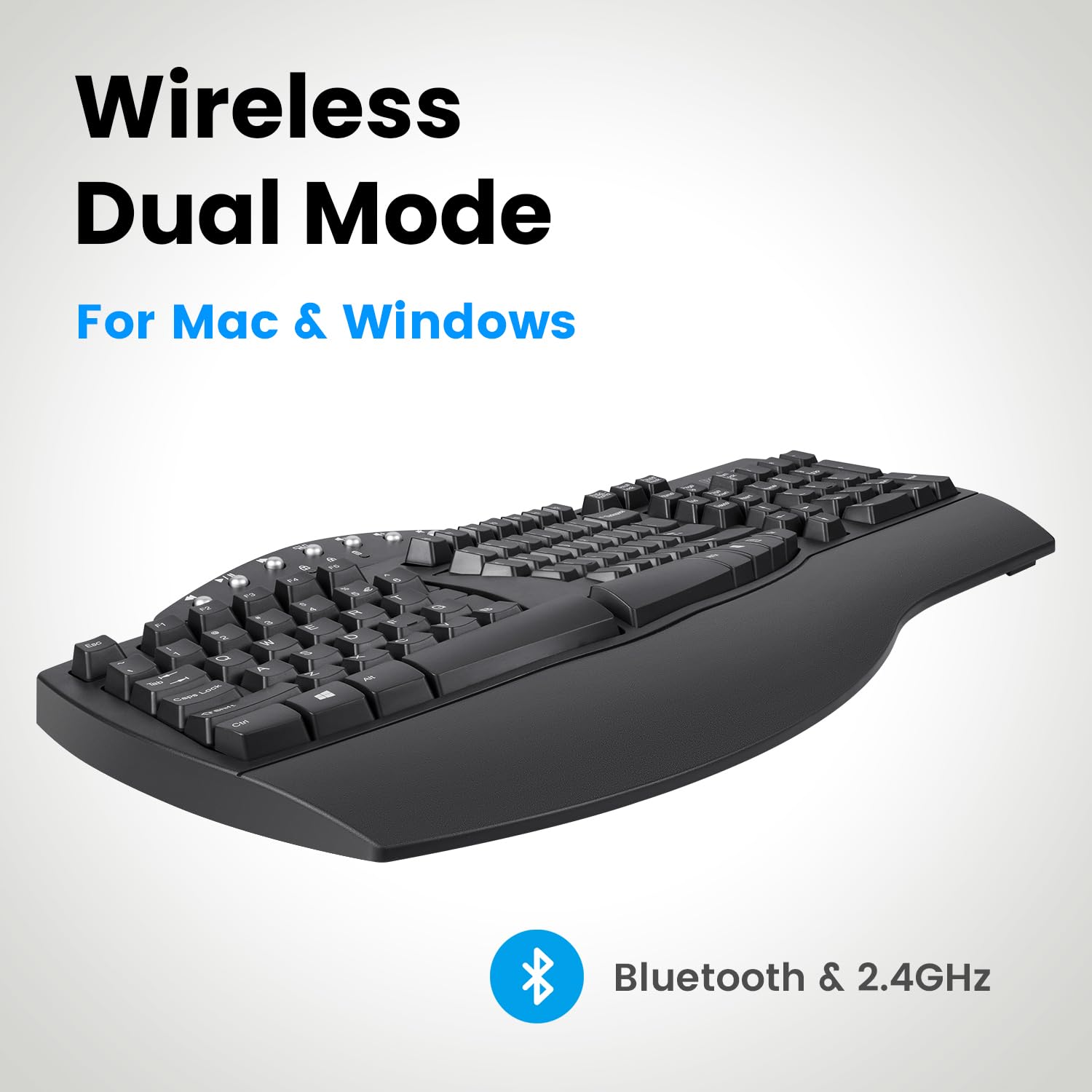 Foto 5 pulgar | Teclado Dividido Ergonómico Inalámbrico Perixx Periboard-612b - Venta Internacional.