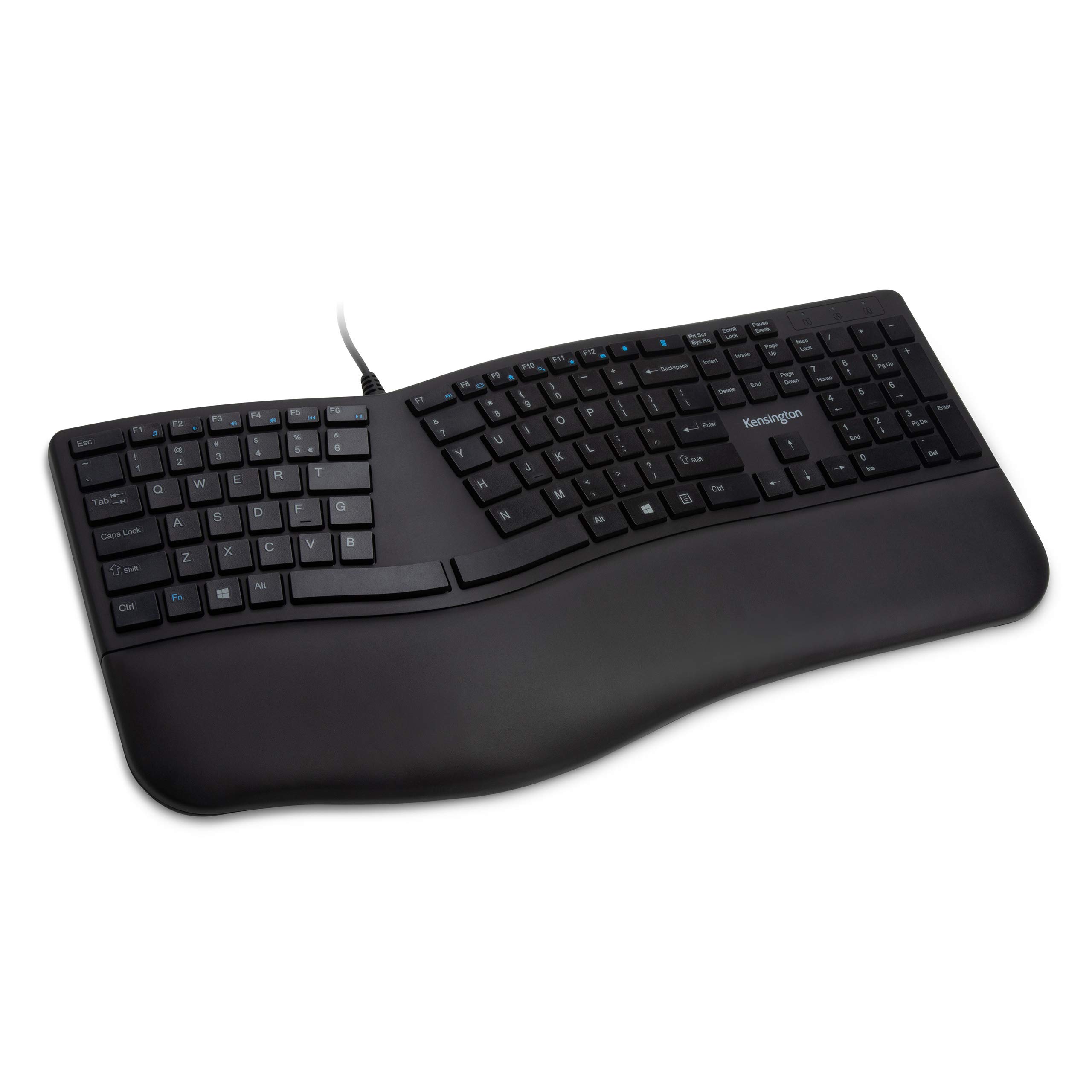 Foto 2 pulgar | Teclado Kensington Pro Fit Ergonómico Con Cable Negro K75400us - Venta Internacional.