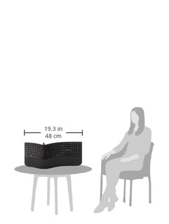 Foto 3 | Teclado Kensington Pro Fit Ergonómico Con Cable Negro K75400us - Venta Internacional.