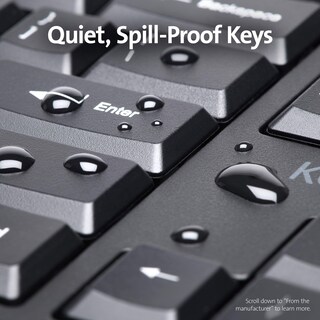 Foto 5 | Teclado Kensington Pro Fit Ergonómico Con Cable Negro K75400us - Venta Internacional.