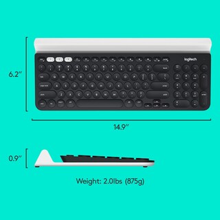 Foto 7 | Teclado Inalámbrico Logitech K780 Con Control De Flujo Multidispositivo - Venta Internacional.
