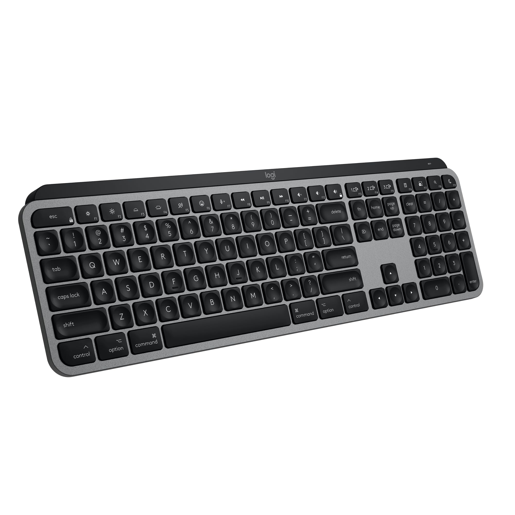 Teclado Inalámbrico Logitech Mx Keys S para Mac Space Grey - Venta Internacional.