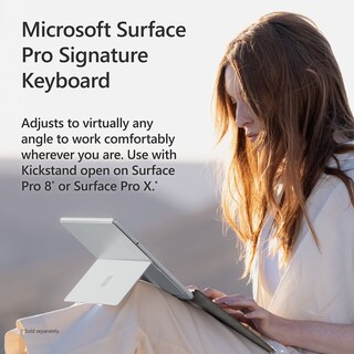 Foto 3 | Teclado Microsoft Surface Pro Signature Poppy Rojo - Venta Internacional.