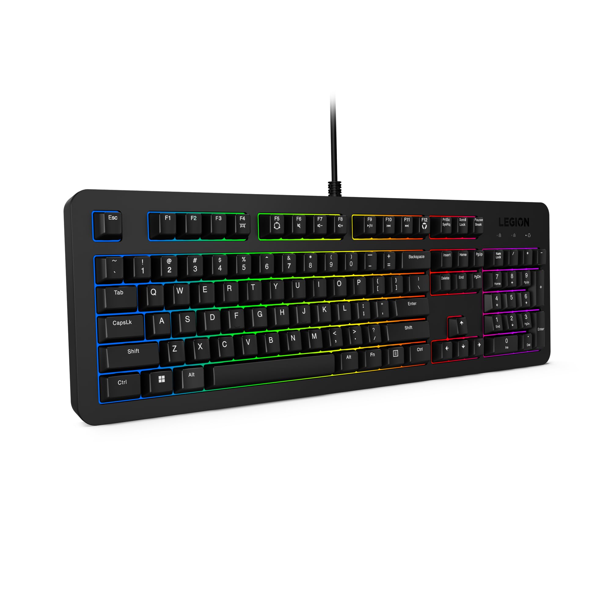 Foto 4 | Teclado para Juegos Lenovo Legion K310 RGB con Cable Resistente al Agua - Venta Internacional