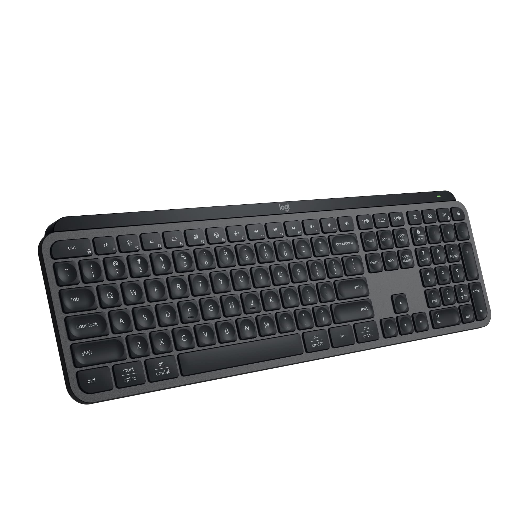 Teclado Inalámbrico Logitech Mx Keys S Low Profile Graphite - Venta Internacional.