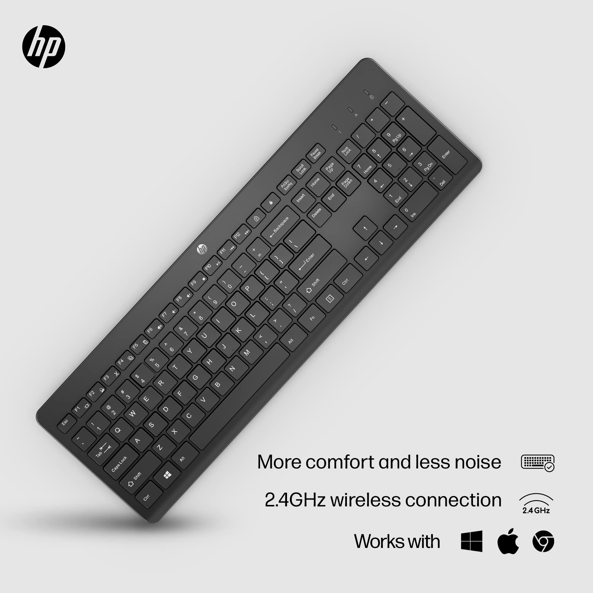 Foto 3 pulgar | Teclado Inalámbrico Hp 230 De Diseño Discreto Para Windows Mac - Venta Internacional.