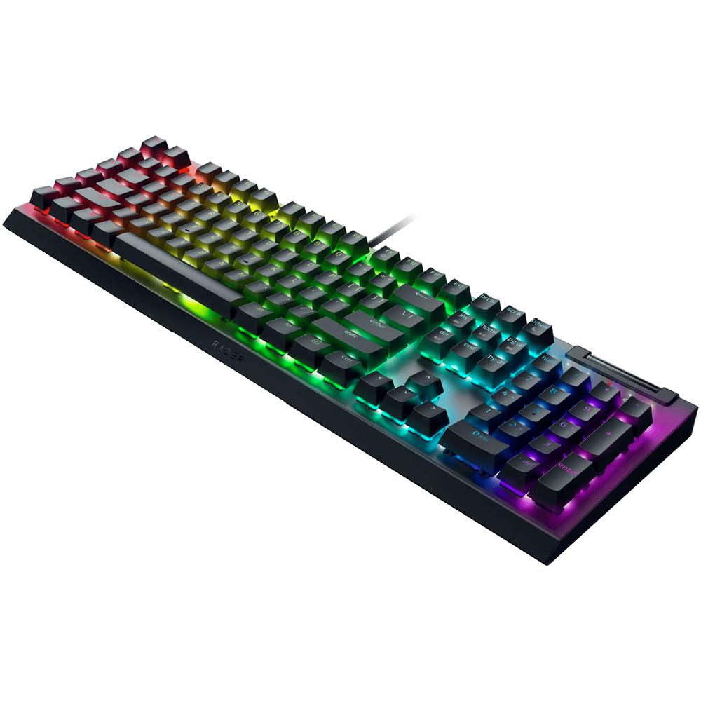 Foto 2 | Teclado Gamer Razer Blackwidow V4 X Rgb Switch Yellow Mecanico Español Alambrico Negro