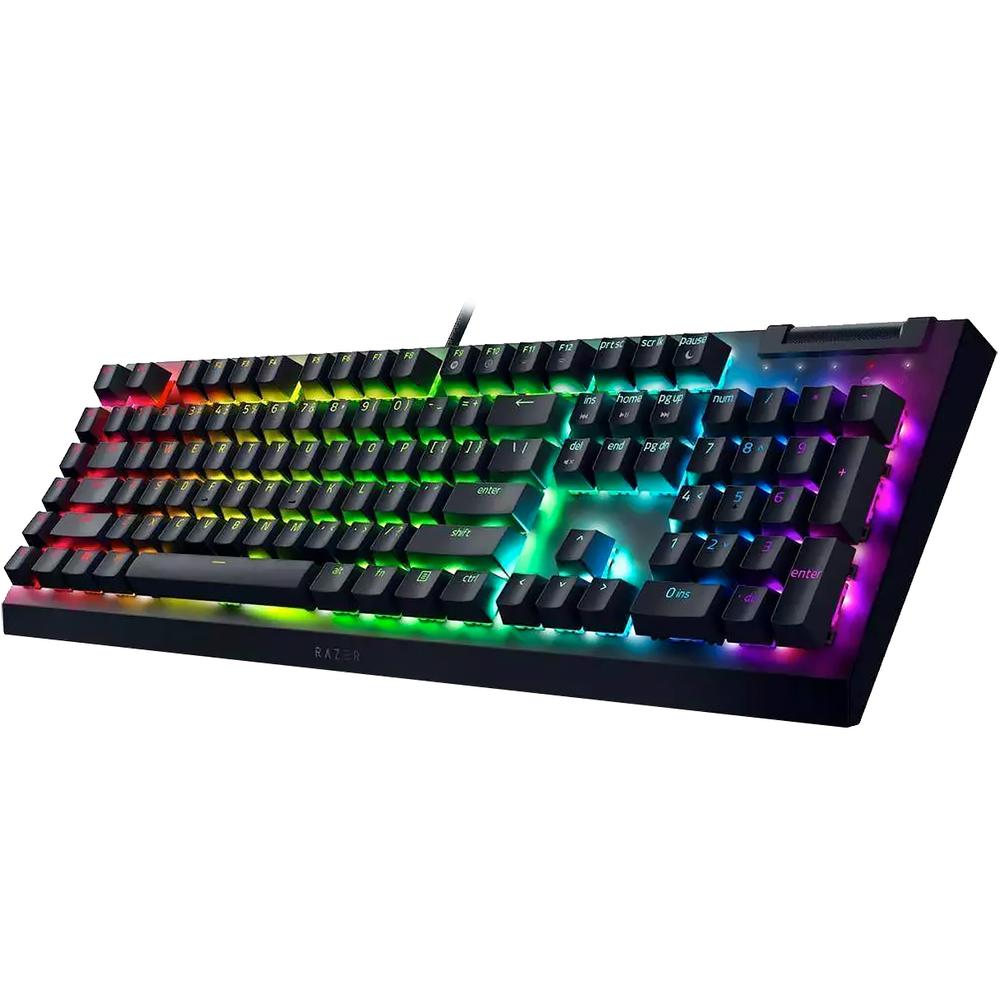 Foto 4 | Teclado Gamer Razer Blackwidow V4 X Rgb Switch Yellow Mecanico Español Alambrico Negro