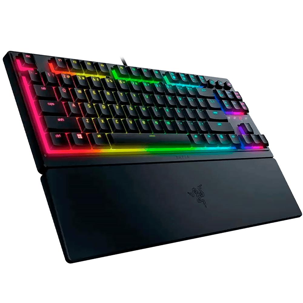Foto 4 | Teclado Gamer Razer Ornata V3 Tkl 80% Rgb Switch Meca-mebrana Ingles Alambrico Negro