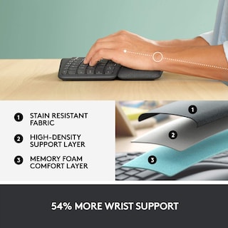 Foto 7 | Teclado Inalámbrico Logitech Ergo K860 Split Graphite - Venta Internacional.