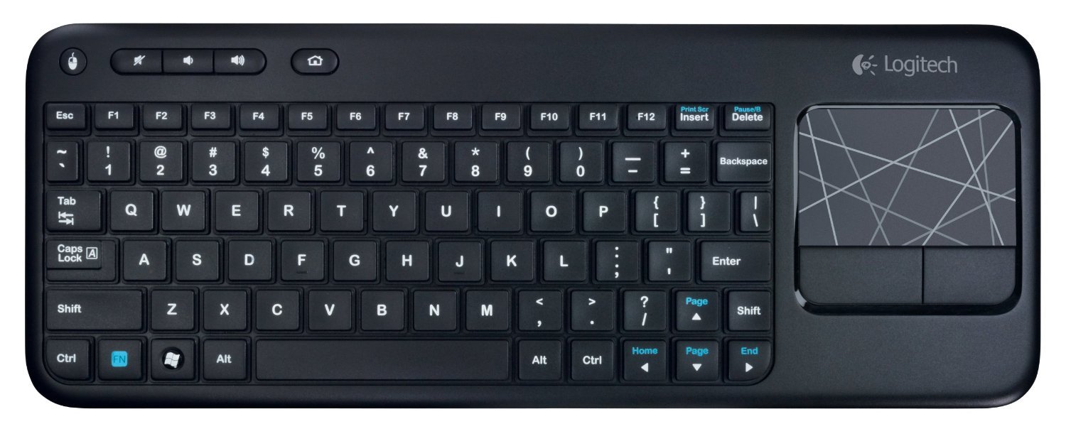 Foto 3 pulgar | Teclado Logitech Wireless Touch K400 Con Panel Multitáctil - Venta Internacional