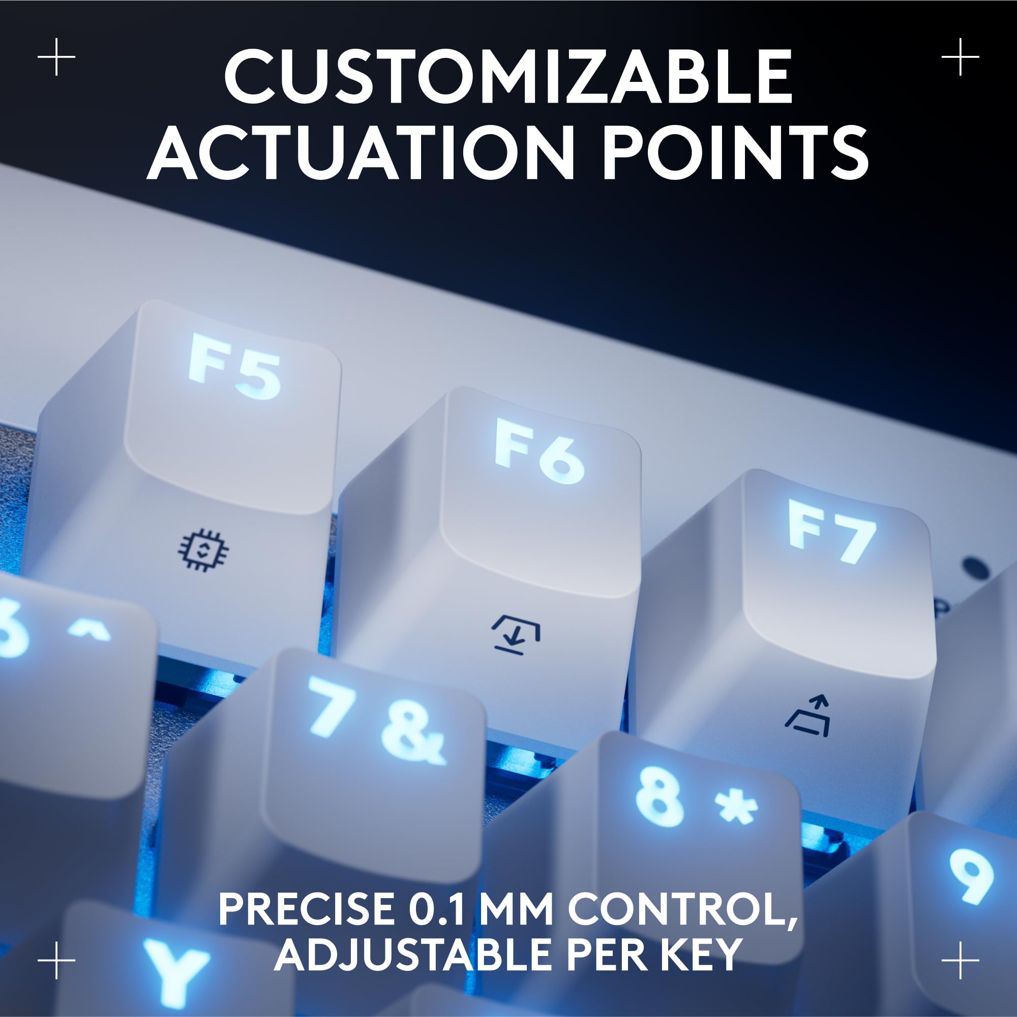 Foto 4 | Teclado Gaming Logitech G Pro X Tkl Blanco-Venta Internacional