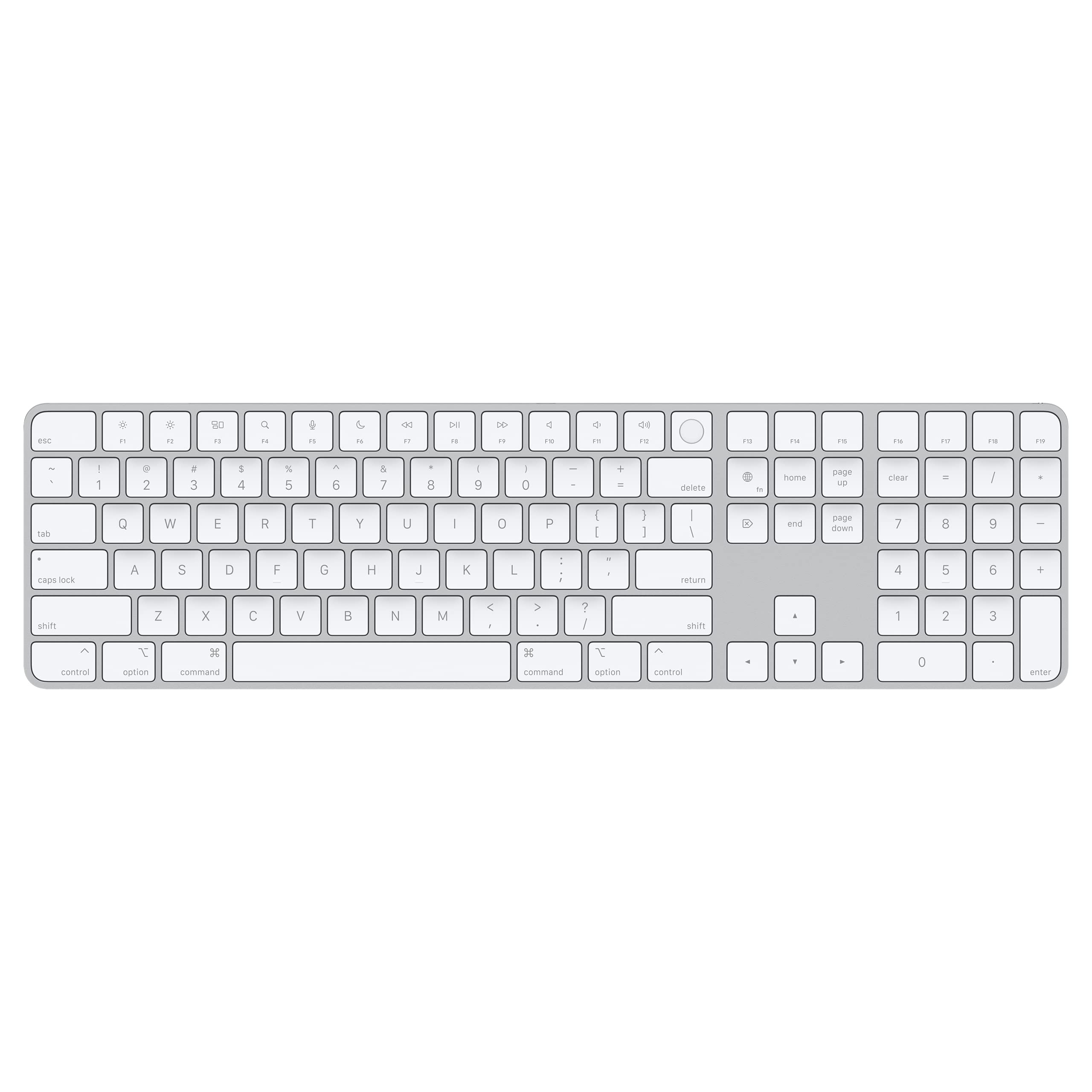 Teclado Apple Magic Con Touch Id Y Teclado Numérico - Venta Internacional.