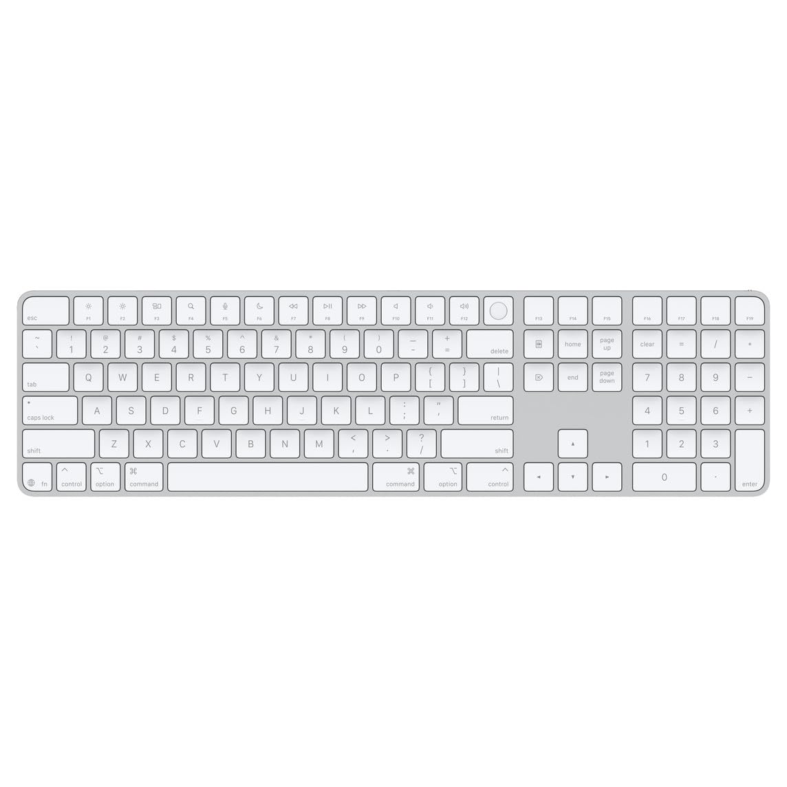 Foto 1 | Teclado Apple Magic Con Touch Id Y Teclado Numérico - Venta Internacional.